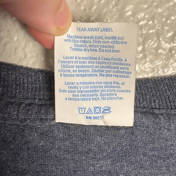 Port & Company Men’s Size Medium Boston Navy Yard USS Constitution Grey Shirt - Picture 6 of 6